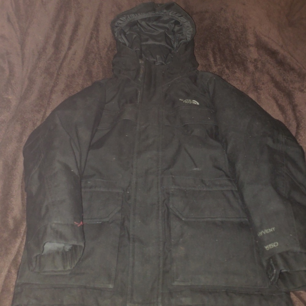 Boys heavy North Face jacket
